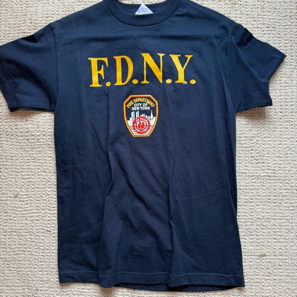 NEW F.D.N.Y. Navy Blue T-Shirt